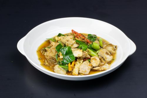 ไก่ผัดกะปิ